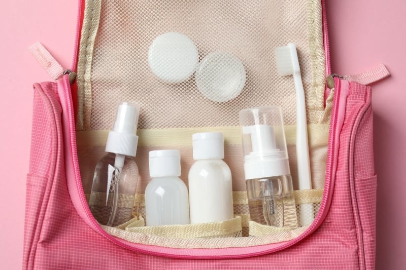 skincare travel