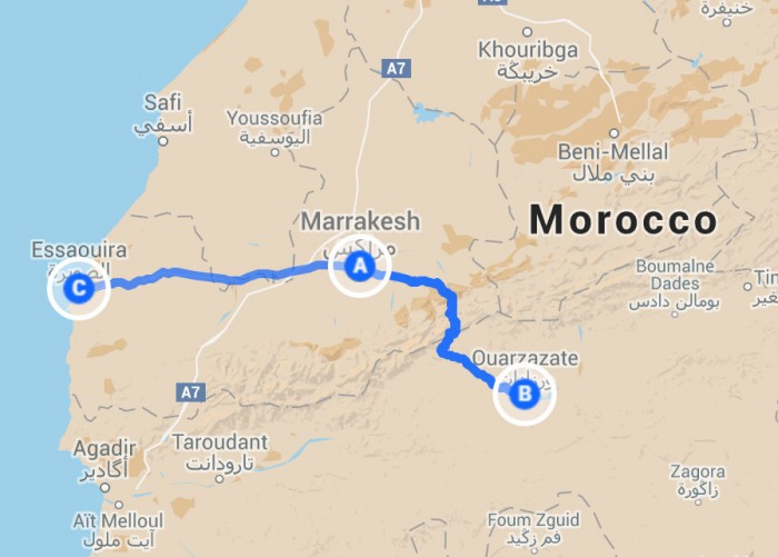 one week in morocco