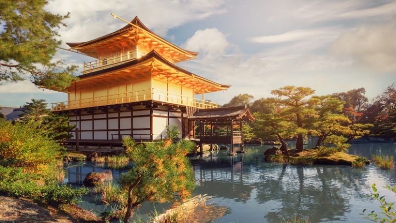 Kyoto Kinkaku-ji (the Golden Pavilion)