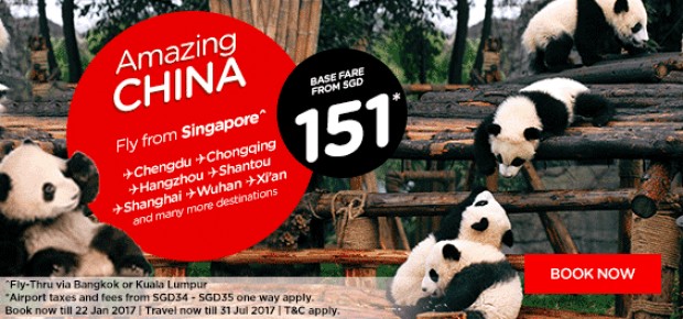 Discover China and Beyond with Flights on AirAsia