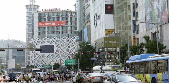 seoul shopping districts