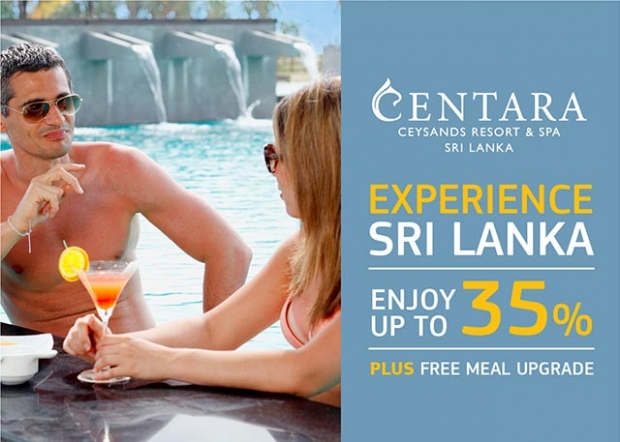 Experience Sri Lanka with Centara's Free Upgrade Meal Offer