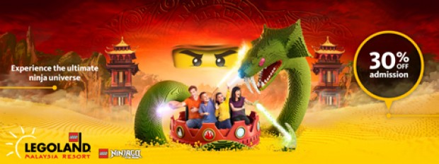 Enjoy 30% Off Legoland Malaysia Resort with Maybank