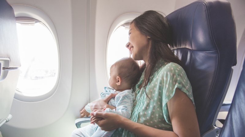 choose a seat in a bulkhead row for infants