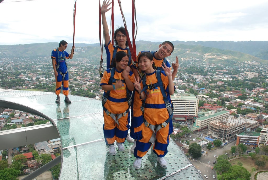 Conquer your travel-related phobias at Crown Regency Cebu’s Sky Experience Adventure