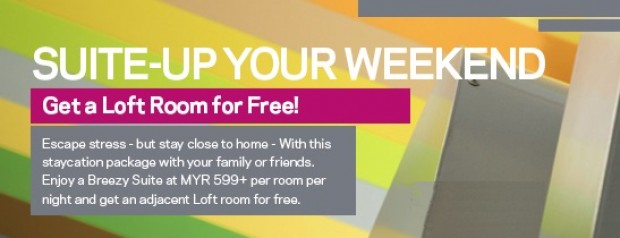 Suite-up your Weekend from RM620 in Aloft Kuala Lumpur Sentral