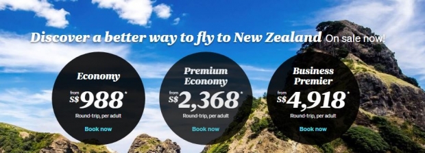 Discover a Better Way to Fly - Fly now with Air New Zealand from SGD698