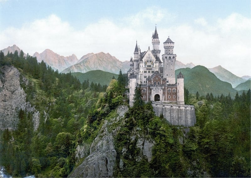 fairytale castles in europe