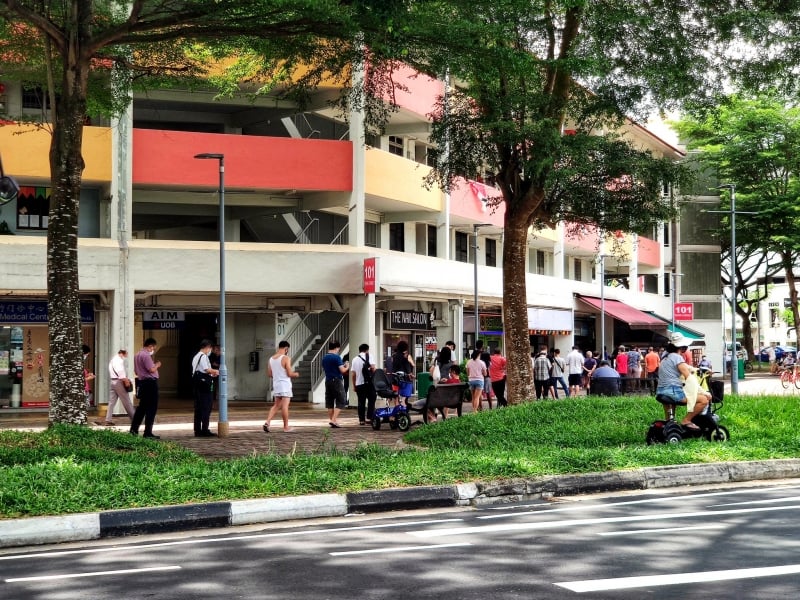 singapore queue