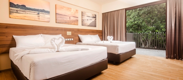 WIN 2D1N Stay in D'Resort Beach Cove with Wild Wild Wet Passes