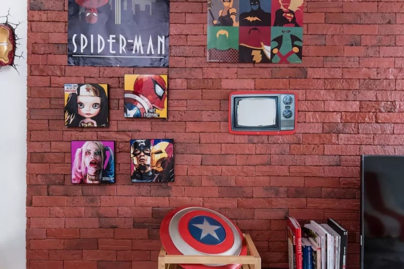 superhero airbnb