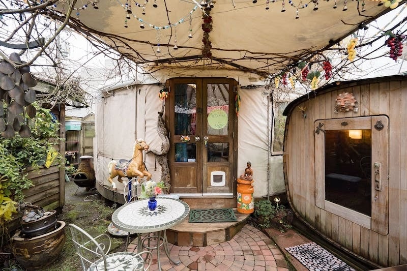 Unique Yurt Glamping in an Urban Oasis