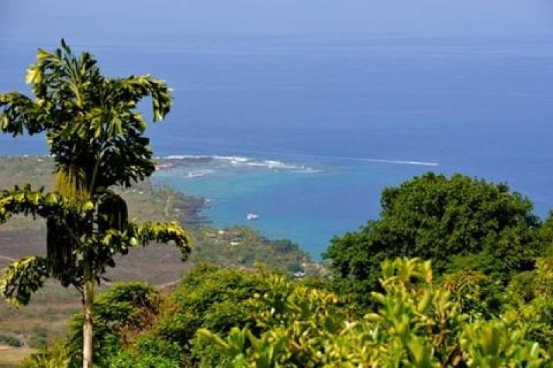 ocean view of Ka'awa Loa Plantation in Hawaii