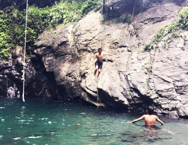 Maolin valley waterfalls