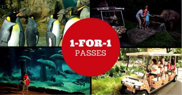 Enjoy 1-FOR-1 Passes to Wildlife Reserves Singapore Attractions with DBS Card