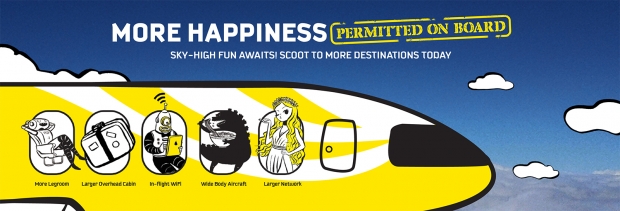 Enjoy 10% Off Fares on Scoot with Promo Code 'FLYSCOOT'