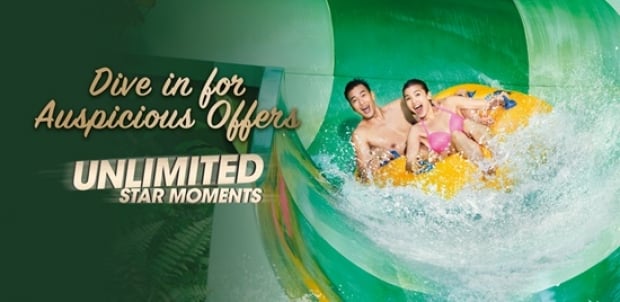 Purchase 2 Adventure Cove Waterpark Adult Annual Pass from SGD188