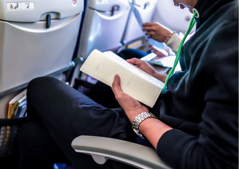 Airplane etiquette: Being too chatty