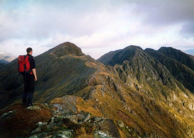 Aonach Eagach Ridge, Scotland