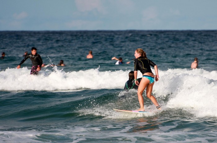 surfing