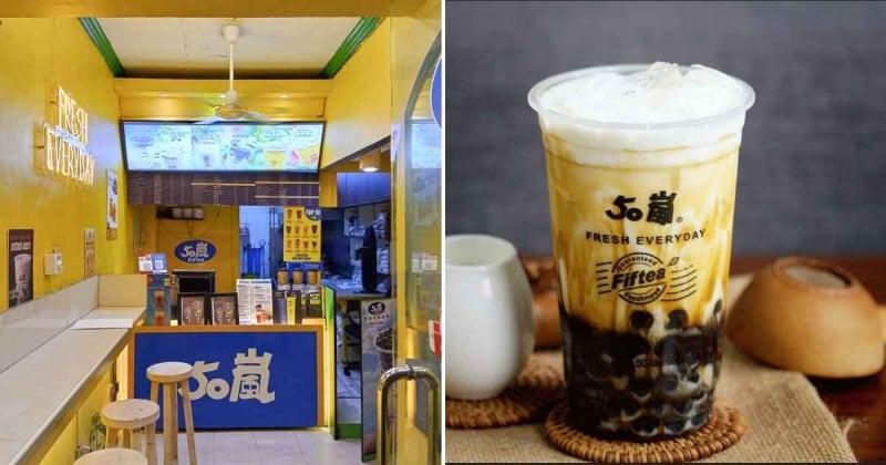 50 lan cafe interior and boba milk tea