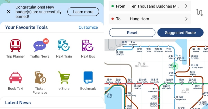 hong kong solo travel mtr mobile apps