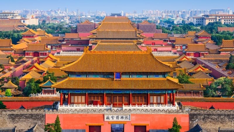 Beijing forbidden city