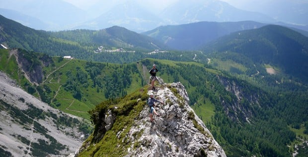 Via Ferrata, Austria and Italy