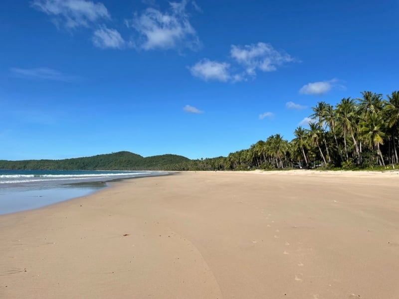 Nacpan Beach in Palawan