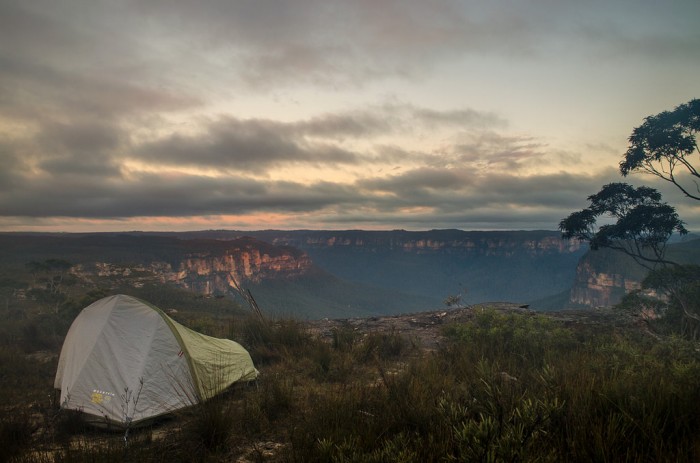 camping hiking