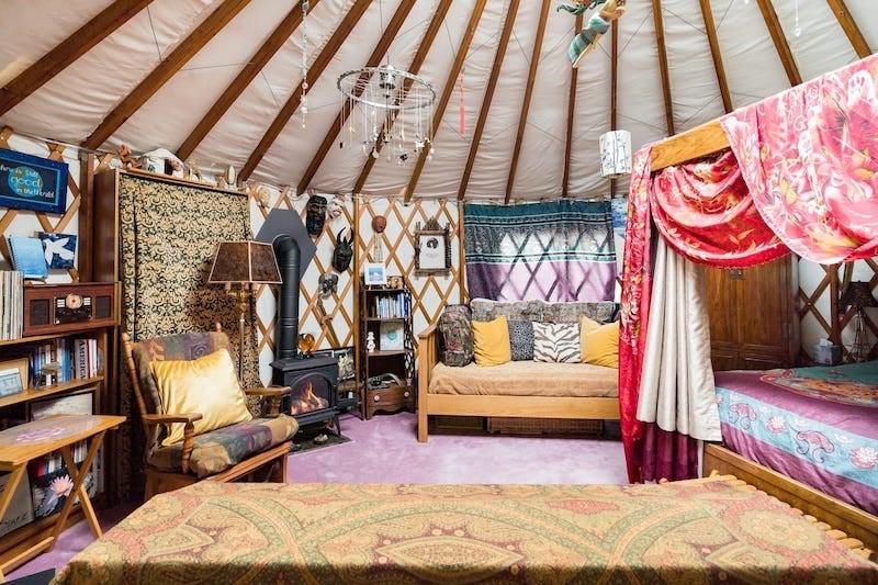Unique Yurt Glamping in an Urban Oasis in Seattle