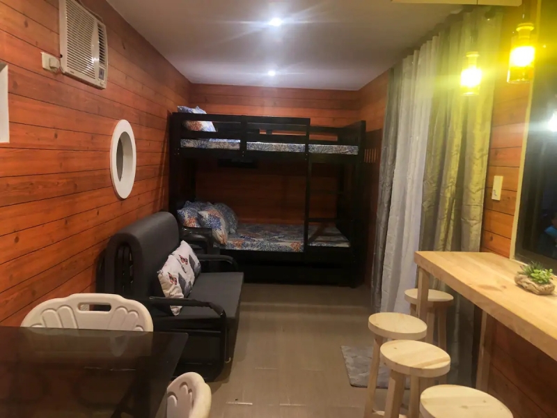 shipping container vacation rental caliraya