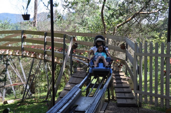 datanla falls waterfall roller coaster