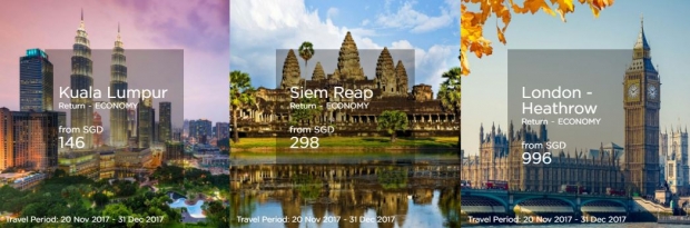 Discover more Destinations with Malaysia Airlines from SGD146