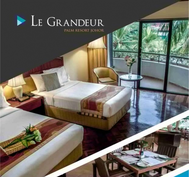 Super Duper Promotion with Room from RM130 at Le Grandeur Palm Resort Johor