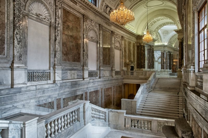 Inside Hofburg Palace