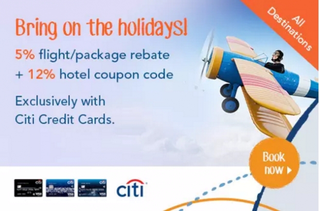 Bring on the Holiday with Exclusive Discounts on Zuji with Citibank