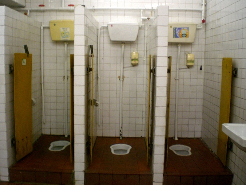 Asian Public Toilet