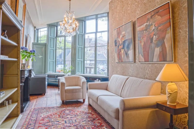 canal house amsterdam airbnb interior