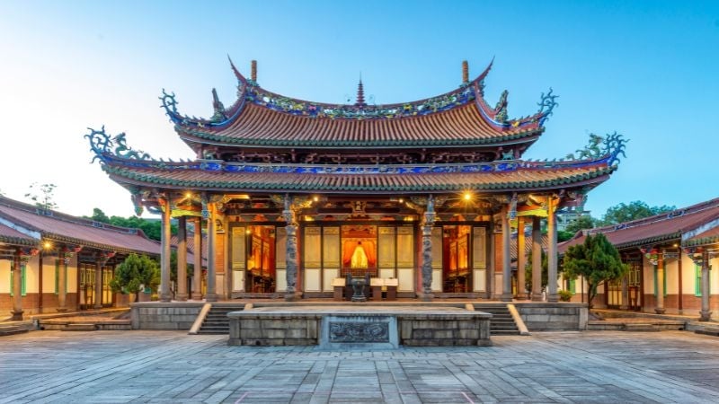 Confucius Temple in Taipei