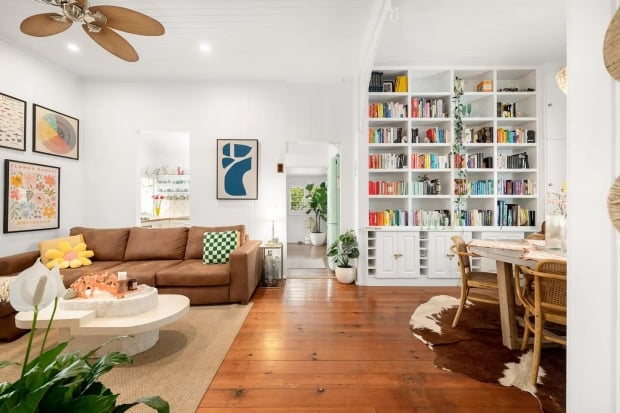 elegant hall of Airbnb in Brisbane