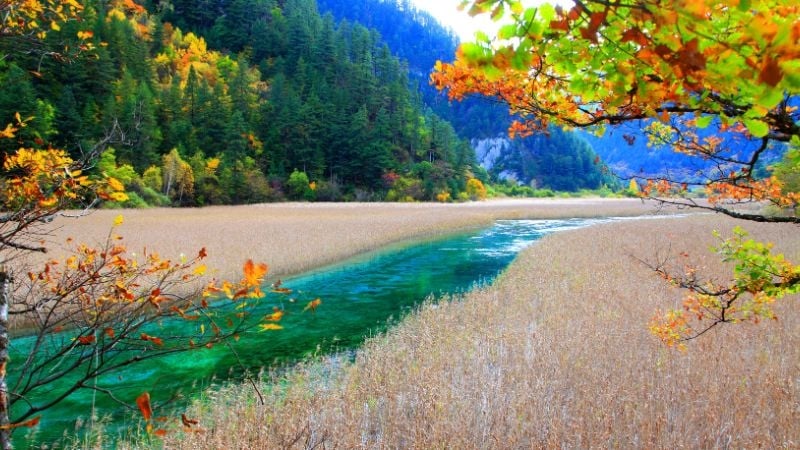 Jiuzhaigou valley