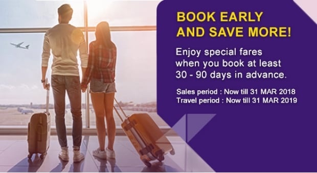 Book Early and Save more on Thai Airways Flights from Singapore