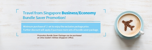 Travel from Singapore Saver Promotion with China Eastern Airlines