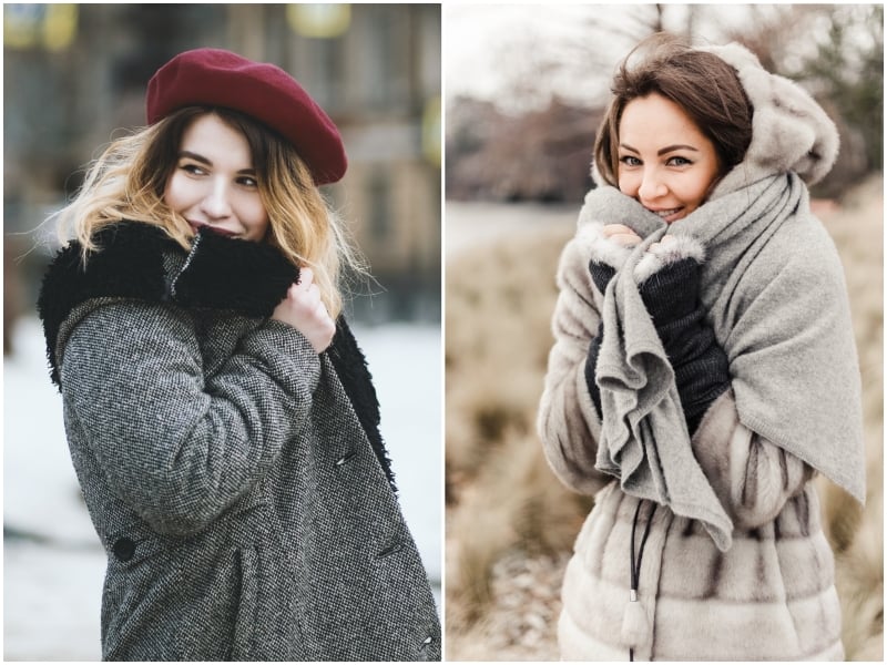 Winter Style How To Mix And Match Your, Can You Wear A Wool Coat In The Snow