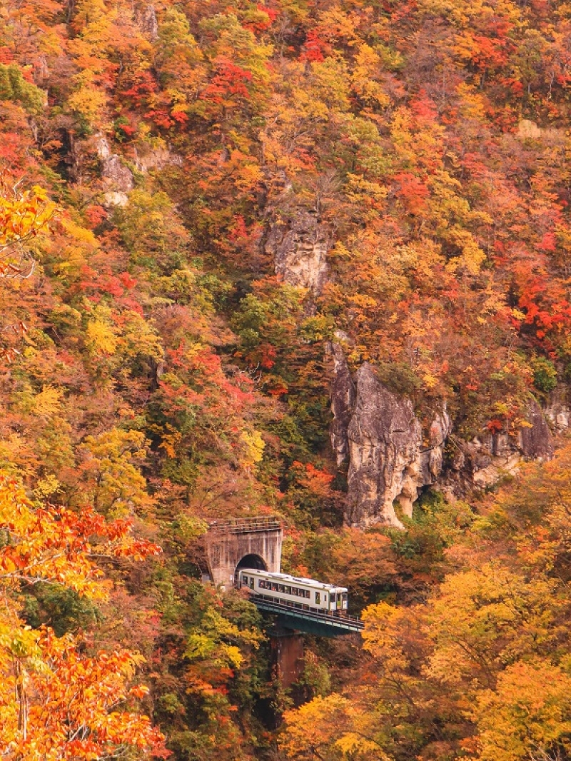 Tohoku autumn spot: Naruko Gorge, Miyagi Prefecture