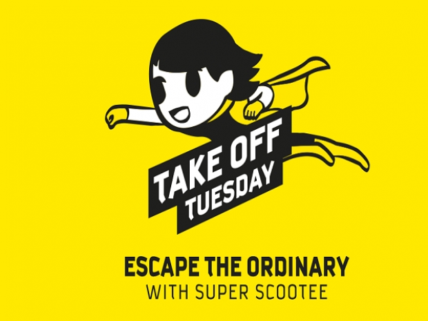 Escape the Ordinary and Scoot witth 50% Off this Tuesday from 7am-2pm