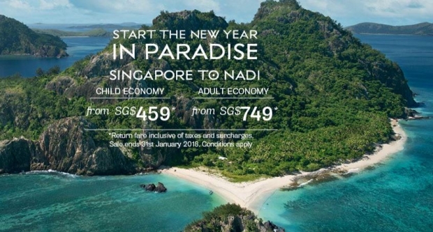 Fly to Nadi with Fiji Airways from SGD749
