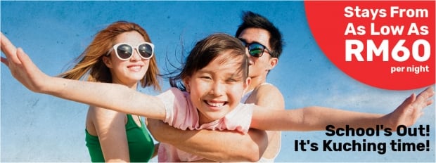 School's Out! It's Kuching Time with Stay at Tune Hotel from RM60
