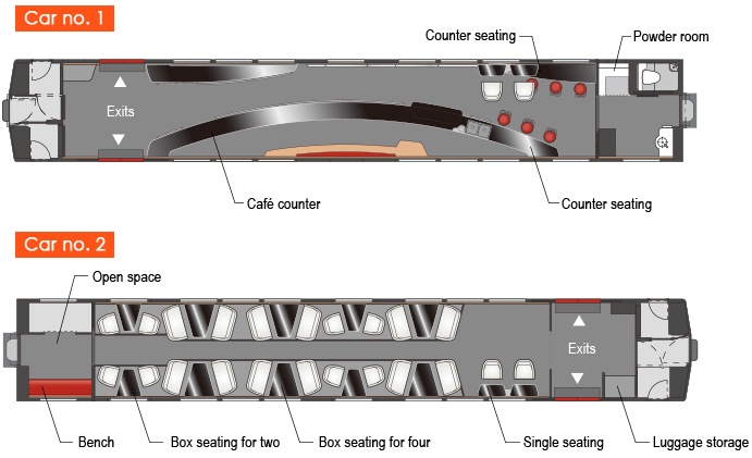 cabin layout of fruitea fukushima